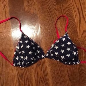Reversible flag bikini